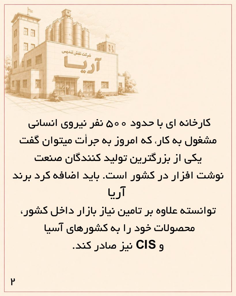 فراز و فرودهای برند آریا؛ از ابتدا تا کنون